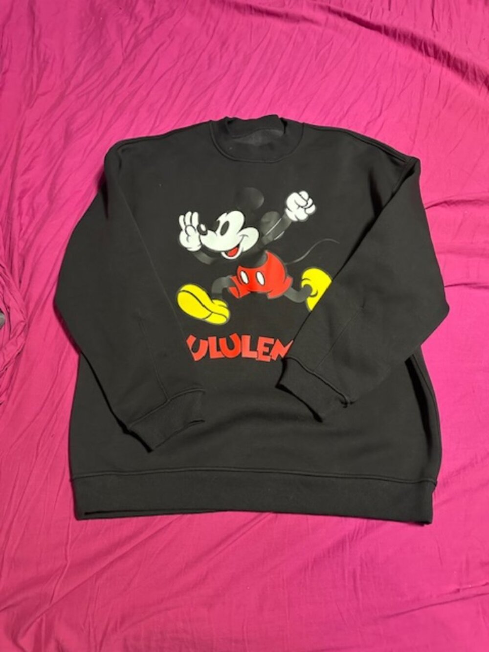Lululemon X Disney steady state crew size large